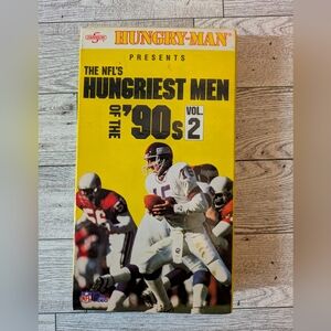 Hungry-Man NFL's Hungriest Men of the '90s Vol. 2 VHS Tape